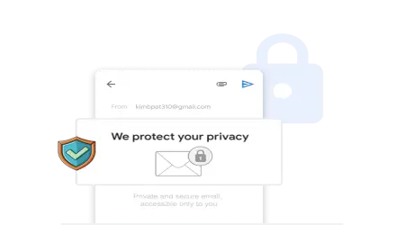 Private and secure email, accessible only to you.